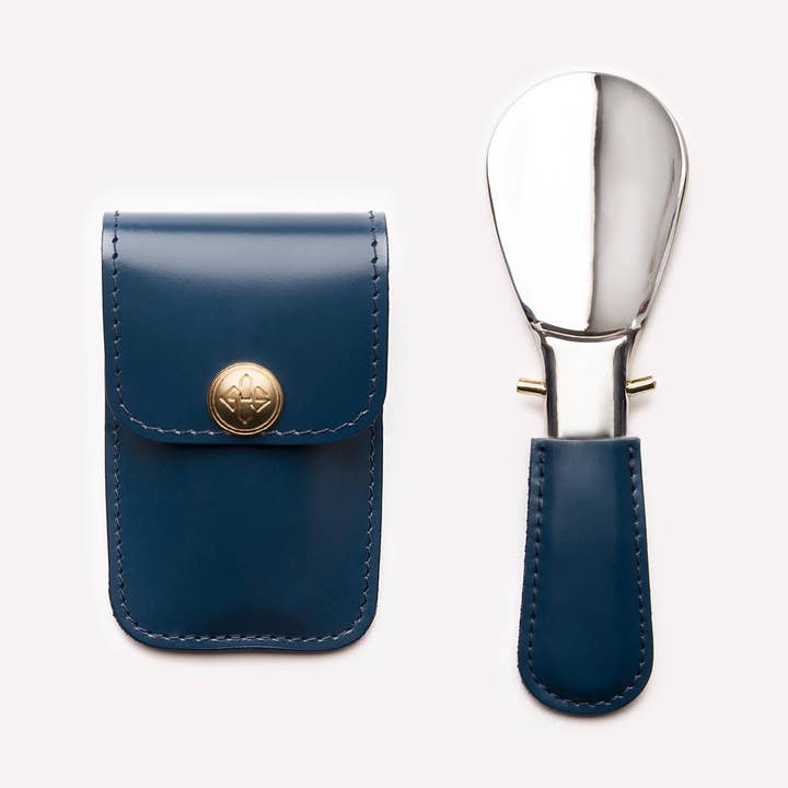 Bridle Hide Travel Shoe Horn for wholesale by Ettinger