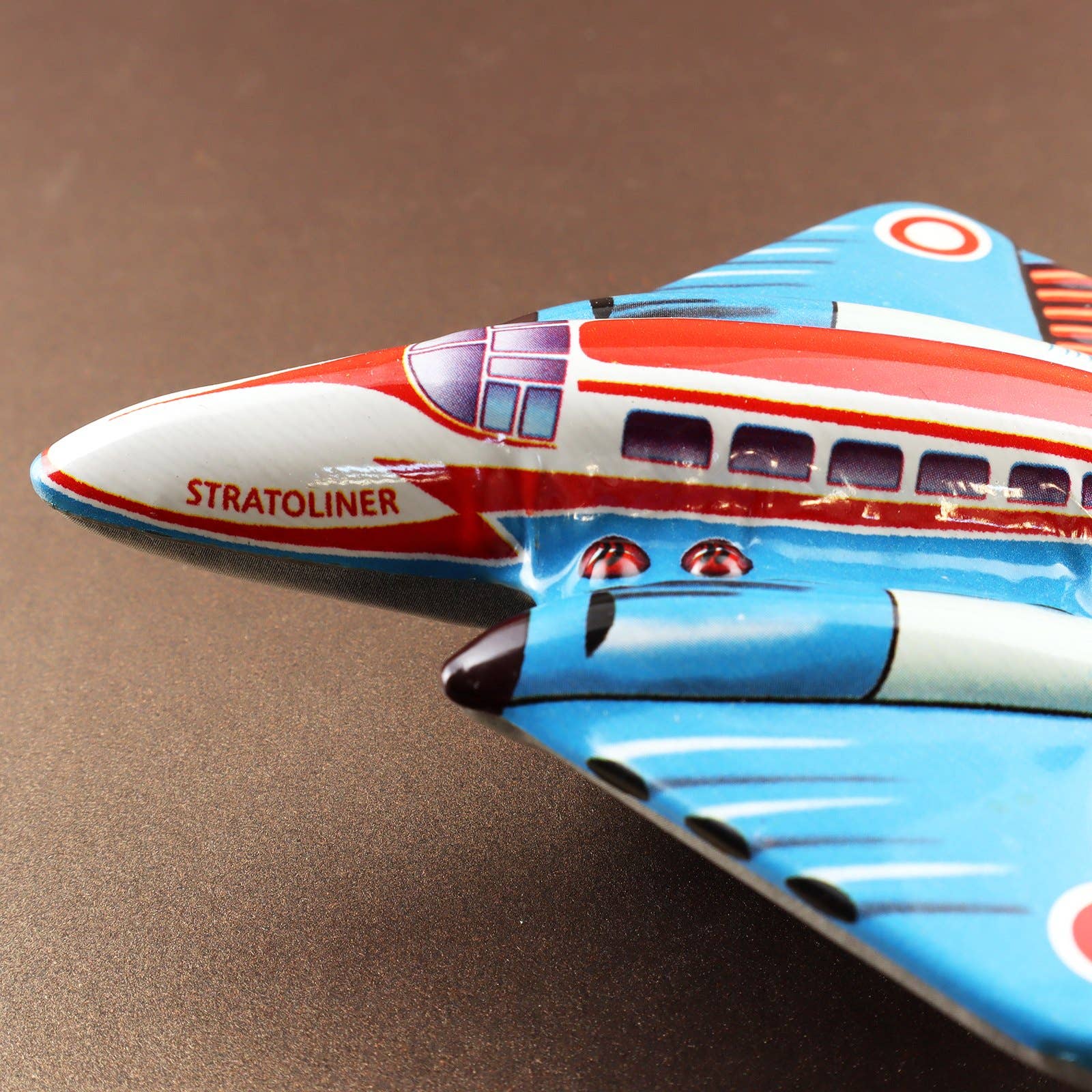 Tribal Trade GmbH - Wholesale Decorative Figurine - Tin toy airplane Stratoliner made of tin tin airplane9