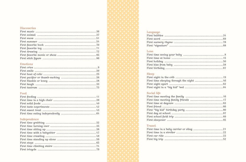 W. W. Norton - Wholesale Journal/Diary - My Book of Firsts with Sophie la girafe®3