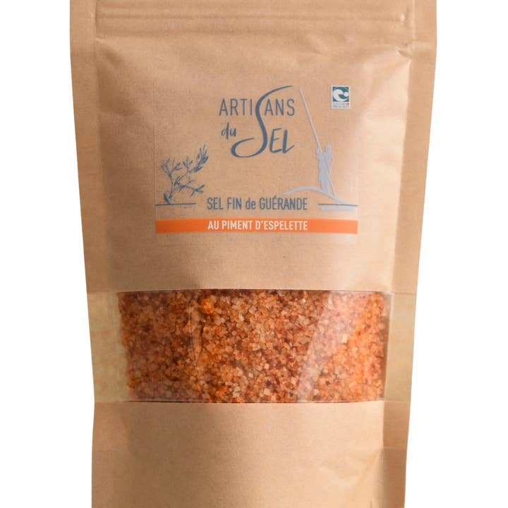 Artisans du sel - Wholesale Salt - Recharge Fine Guérande Salt Chili Pepper Espelette 200gr0
