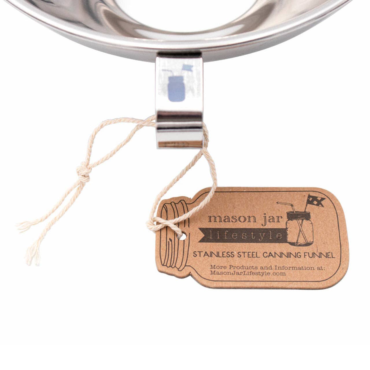 Mason Jar Lifestyle - Vente Entonnoir - Entonnoir en acier inoxydable pour pots Mason5