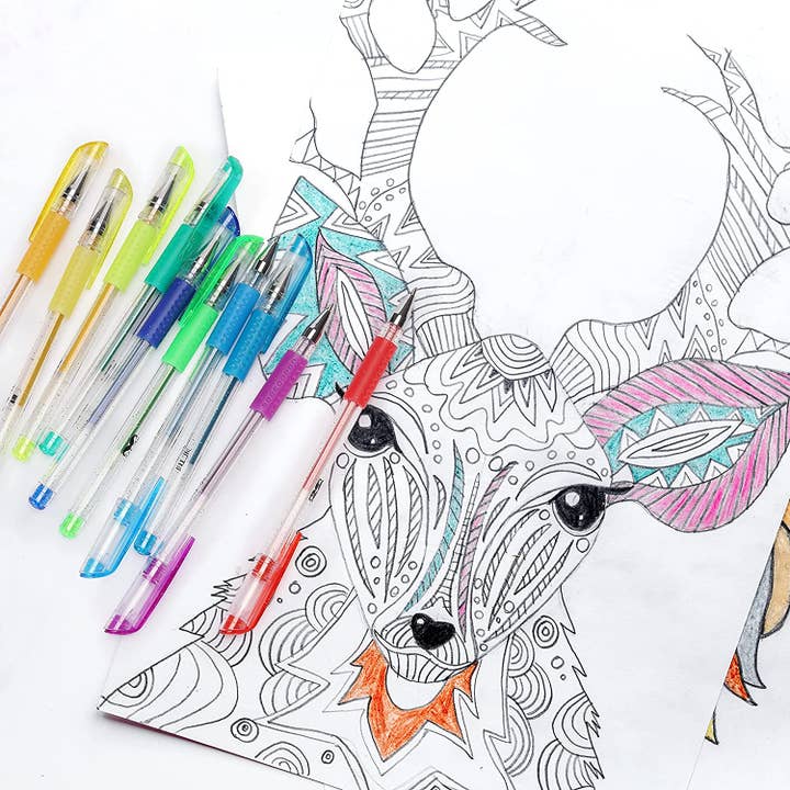 Mr. Pen - Wholesale Pen - Mr. Pen- Glitter Gel Pens, Assorted Colors, 20 Pack