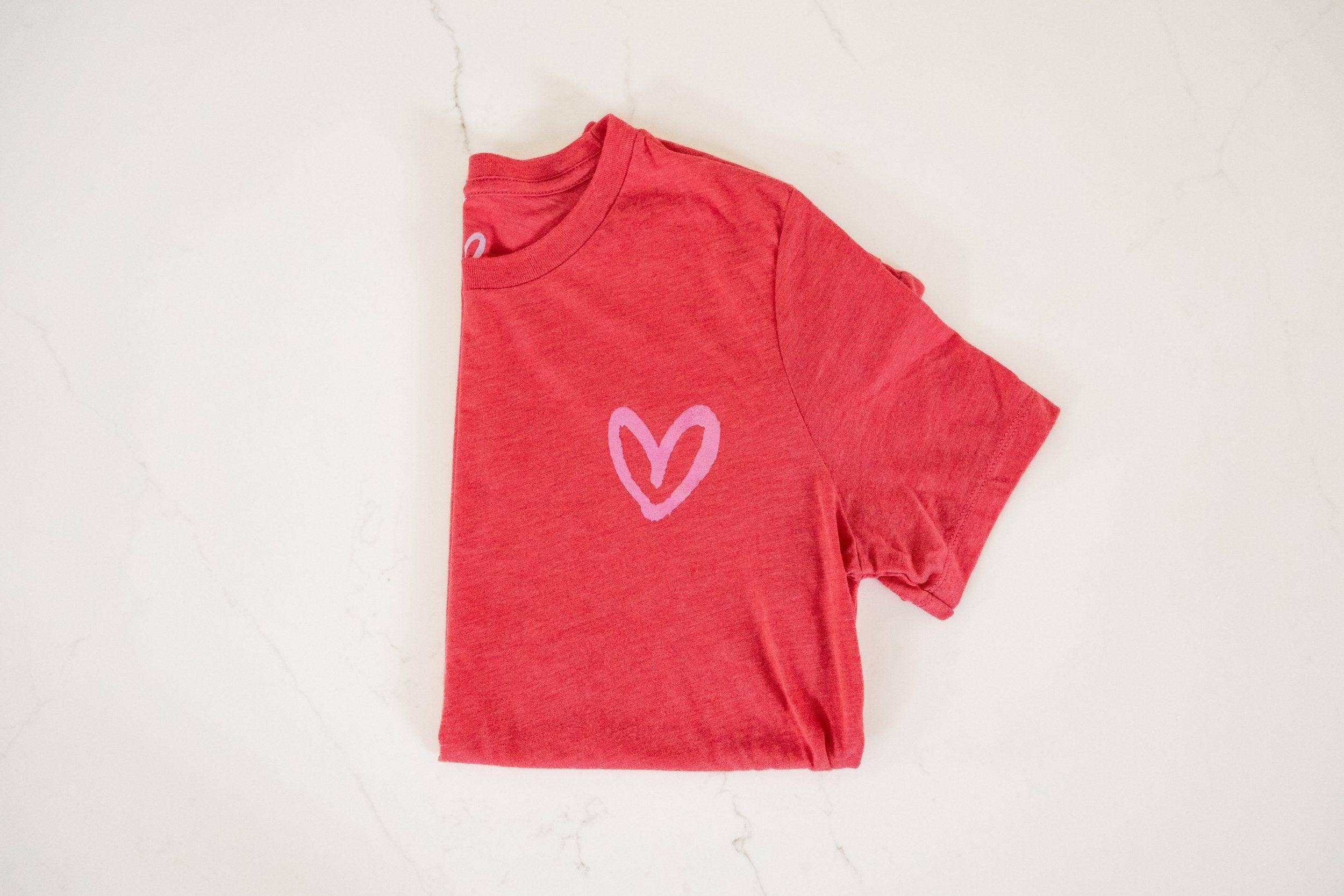 House of Shan, INC - Wholesale Screen Printed T-Shirt - Women's - Women's Imperfect Heart Tee0