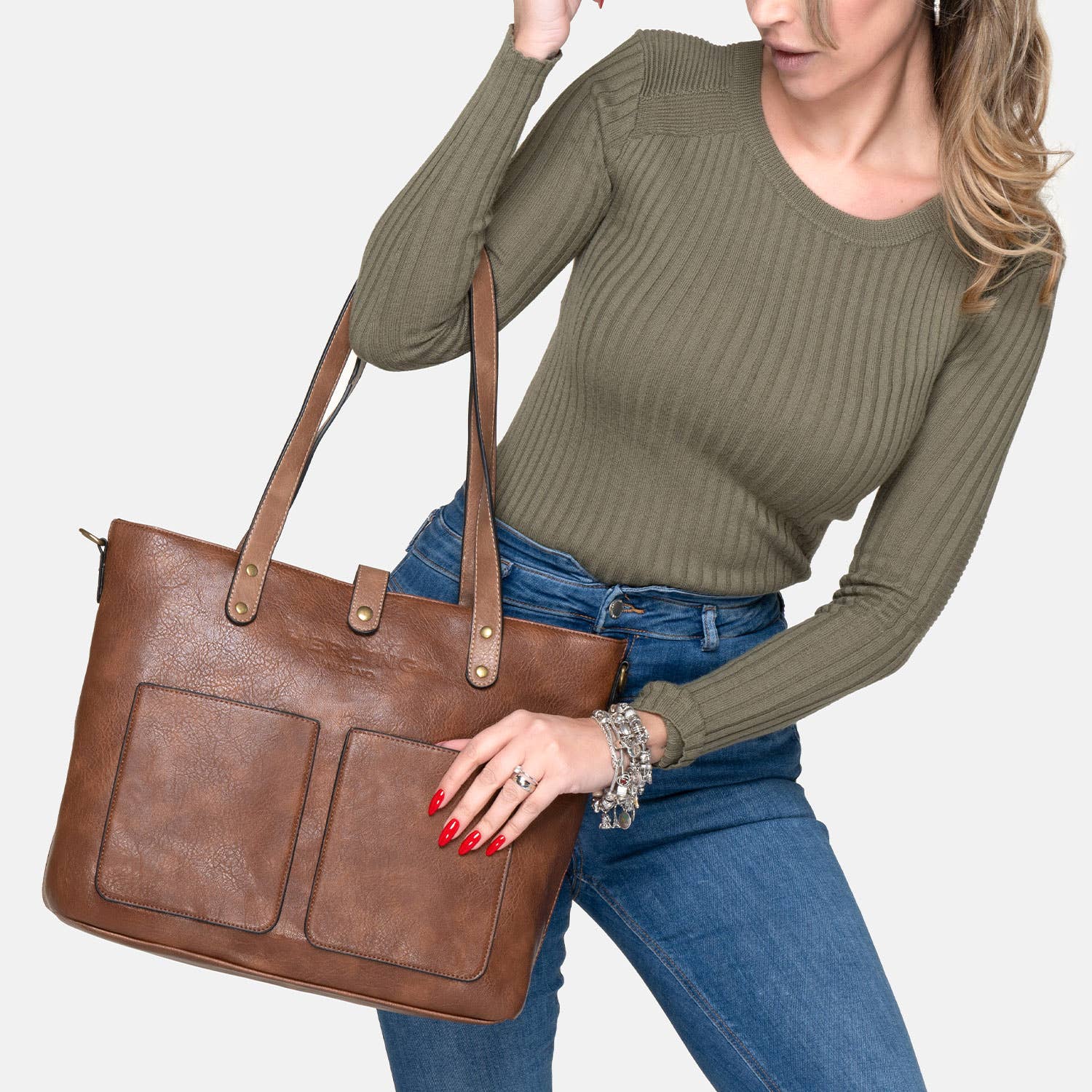 Herling - Vendita all'ingrosso Tracolla - Donna - BERAUD - Borsa shopper da donna con tracolla11