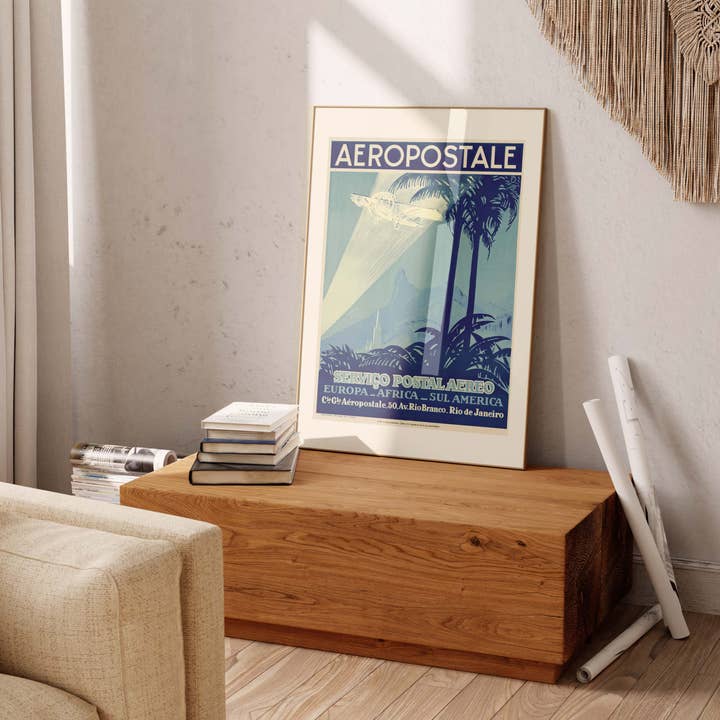 Oneart - Wholesale Poster - Air France Poster / Aero Europa Postal Service - AFL11765