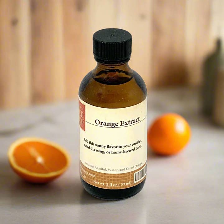 Old Town Spice Shop - Wholesale Vanilla/Fruit Extract - Orange Extract, Orange Flavoring for Baking