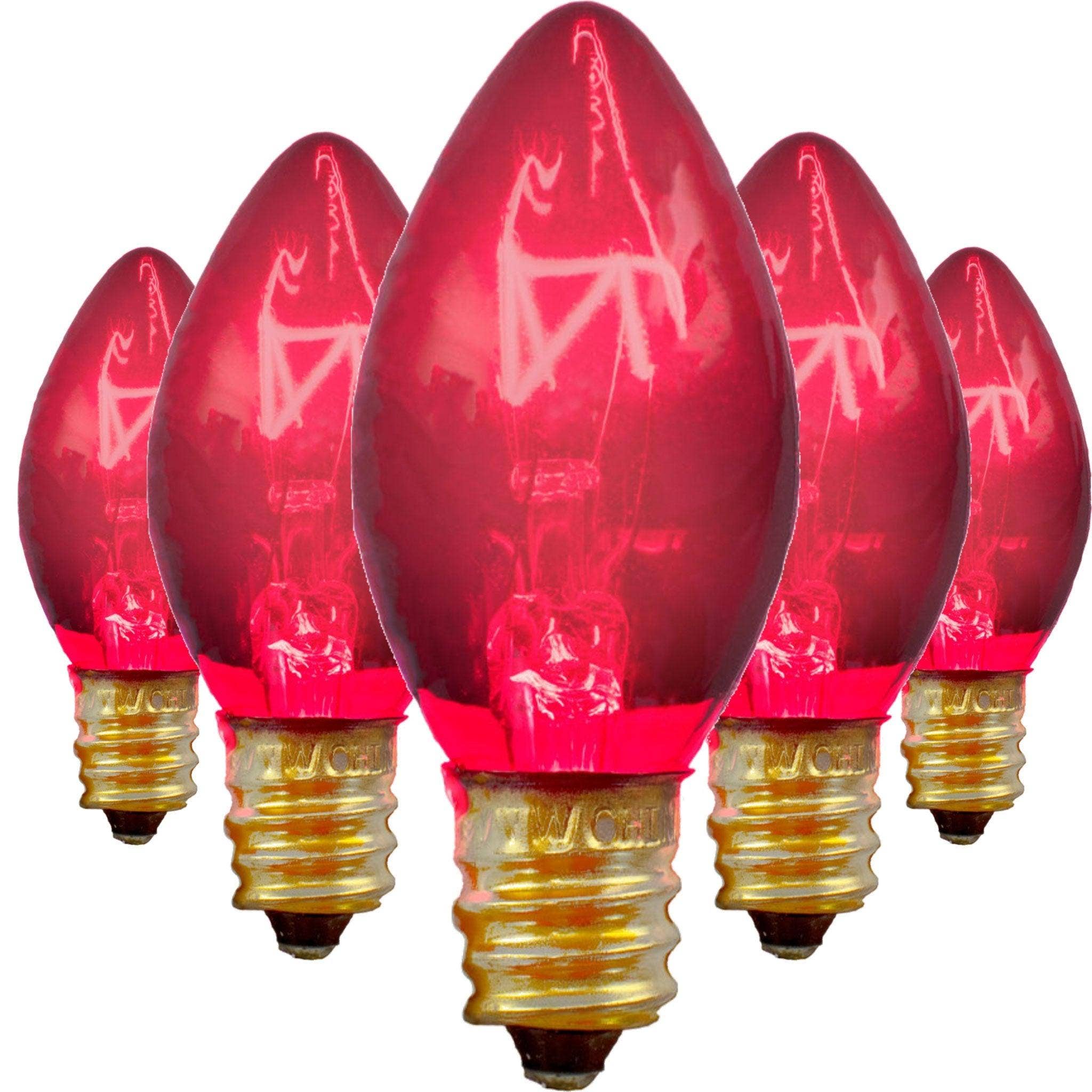 Lee Display - Wholesale Christmas Decoration - Multi-Color Light Bulbs with Pink10