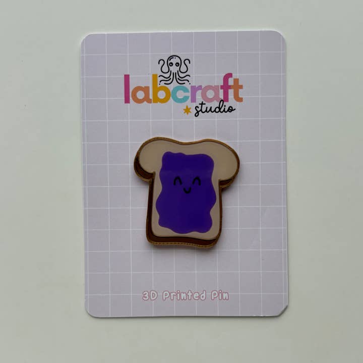 Cute Kawaii Jelly 3D Printed Pin - Cute Accessory for wholesale by Labcraft Studio