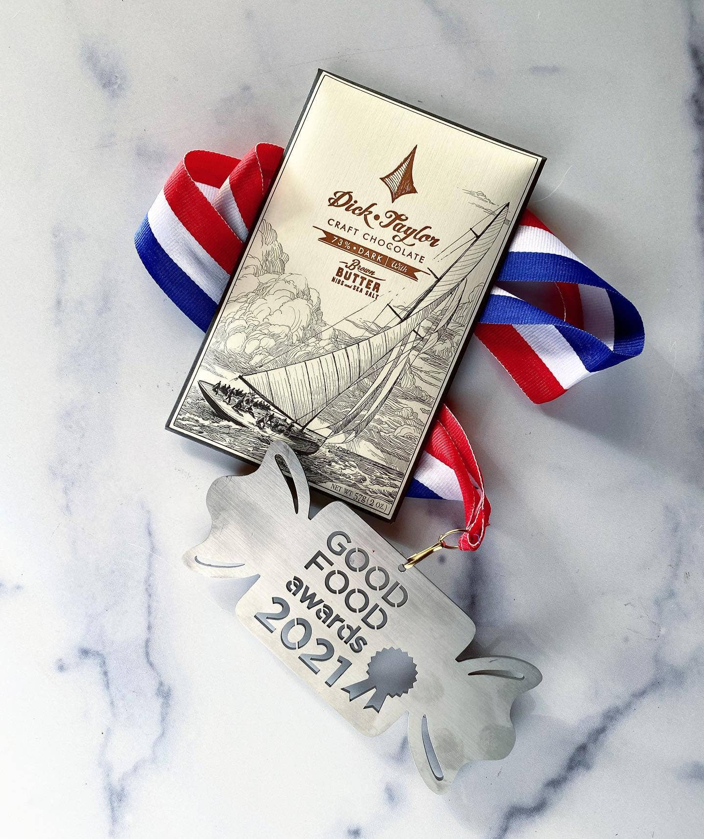 Dick Taylor Craft Chocolate – wholesale Chocolate bar – Brown Butter w/ Nibs & Sea Salt 73% Dark Chocolate4