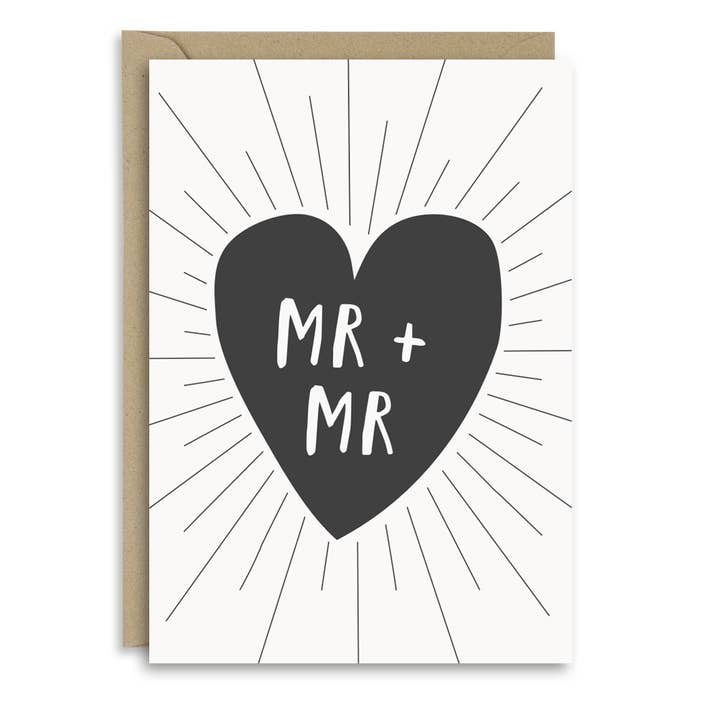 Mr and Mr Card for wholesale by Mifkins
