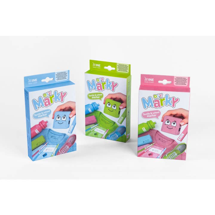 Tampon de marquage vêtements DIY - MARKY pour la vente par Kontiki