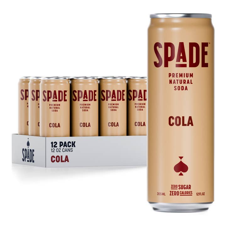Spade Soda - Cola Case of 12 for wholesale by Spade