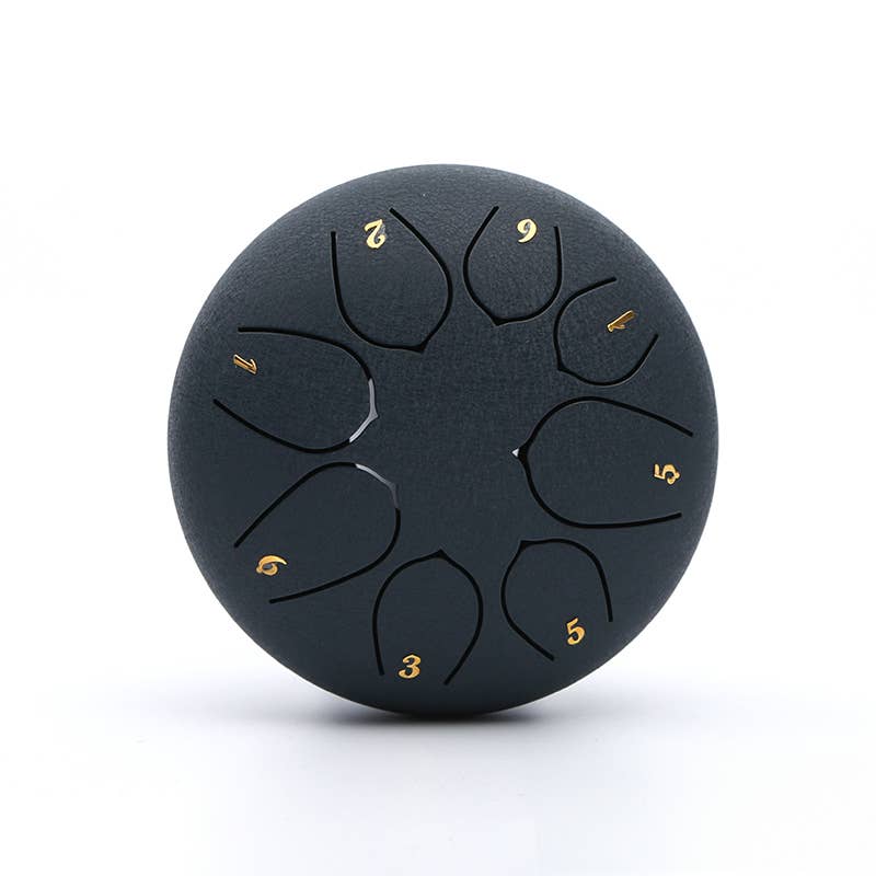 Gypsy Soul - Wholesale Musical Instrument - 6" Steel Tongue Drum 8- Note Tambourine - 6 Pcs2