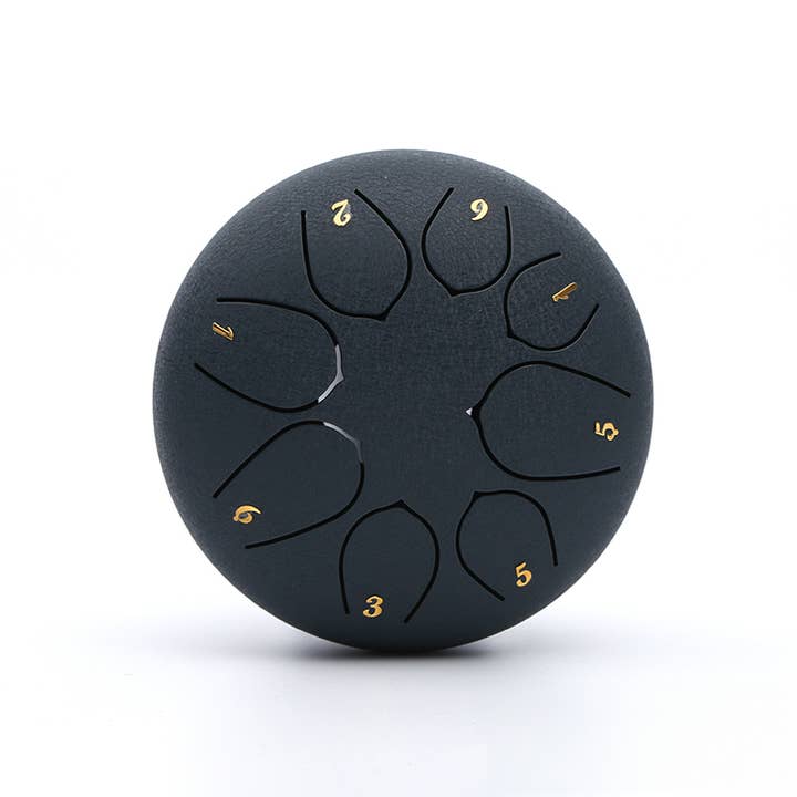 Gypsy Soul - Wholesale Musical Instrument - 6" Steel Tongue Drum 8- Note Tambourine - 6 Pcs2