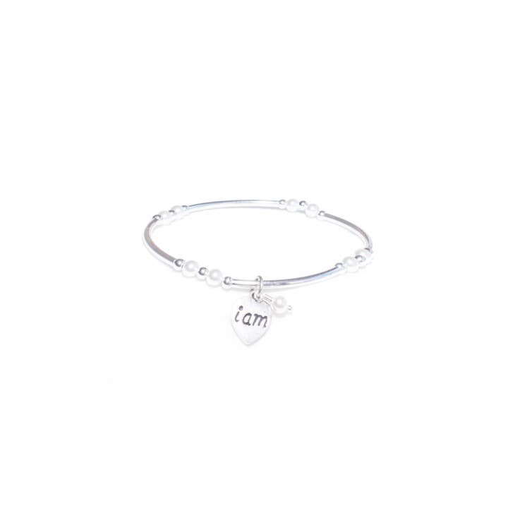 Intentional Armband aus weißer Perle für den Großhandel von Made as Intended