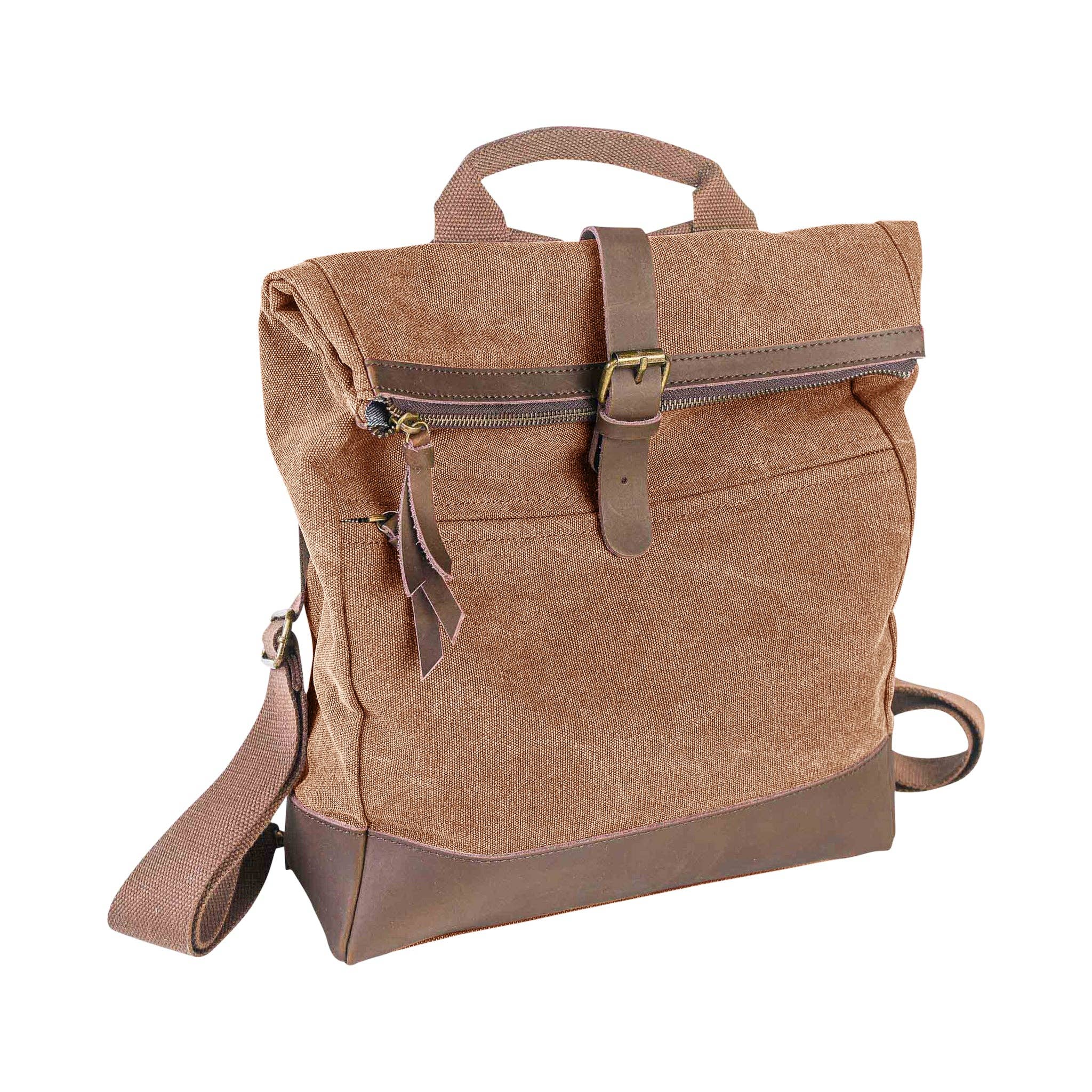 ZEDE PARIS - Vente Sac à dos – unisexe - ECOLE MILITAIRE - Sac à dos en toile et cuir32