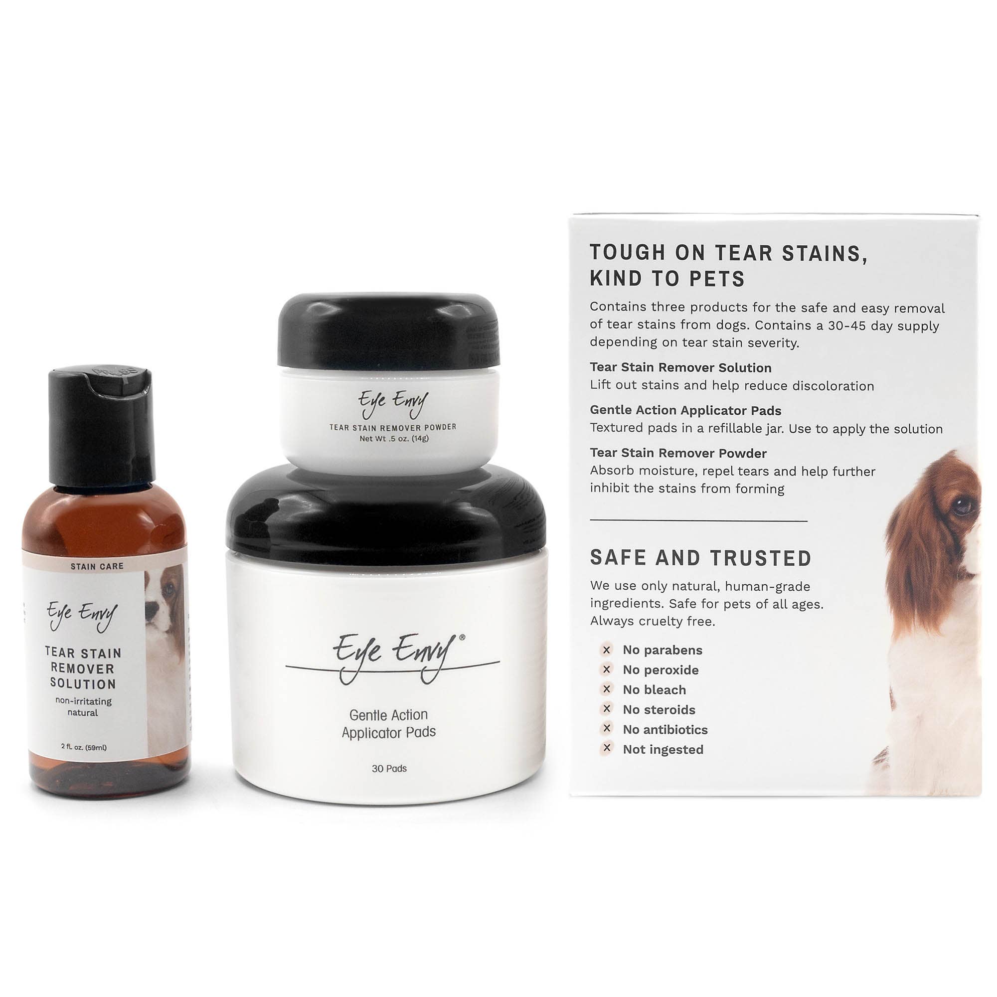 Eye Envy - Wholesale Pet Grooming Set - Dog - Dog Tear Stain Remover Starter Kit2