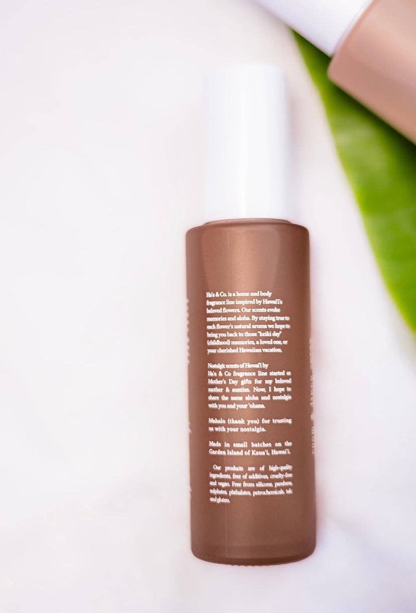 Ha‘a & Co. - Wholesale Room & Linen Spray - Travel size 2 oz Room & Linen Spray4