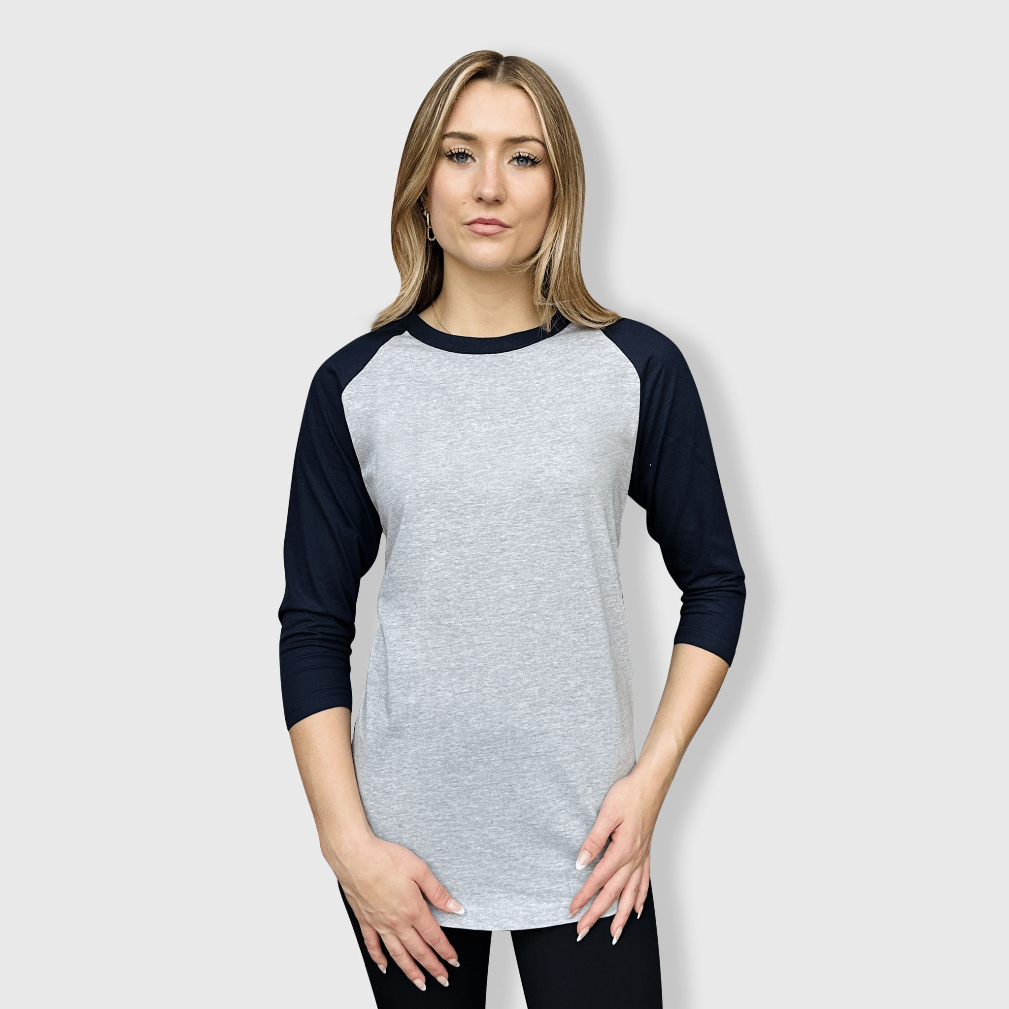 ILTEX Apparel - Vente T-shirt – femme - T-shirt de baseball adulte à manches raglan 3/4 - Plus de 35 couleurs40