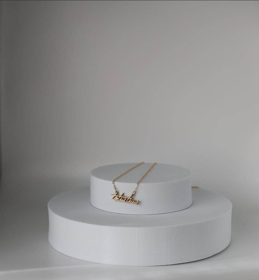 Naomi's Happy Place Shop - Wholesale Halskettinghanger - Totus Tuus10