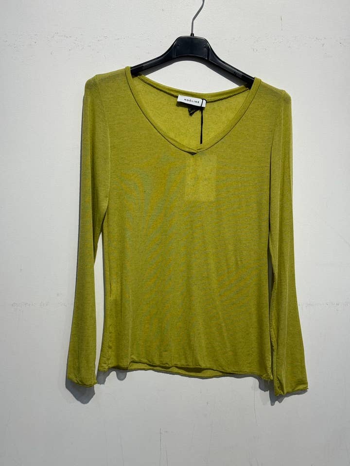 NOELINE - Wholesale T-Shirt - Women's - Cashmere V-neck top 088565