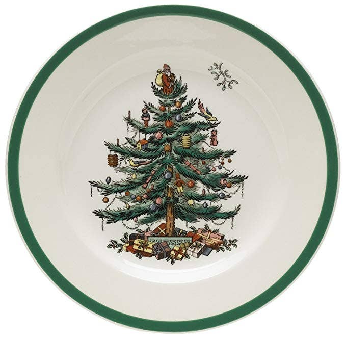 Portmeirion, Spode, Pimpernel, Nacthmann, Wrendale Designs - Wholesale Salad Plate - Spode Christmas Tree Set of 4 Salad Plates0