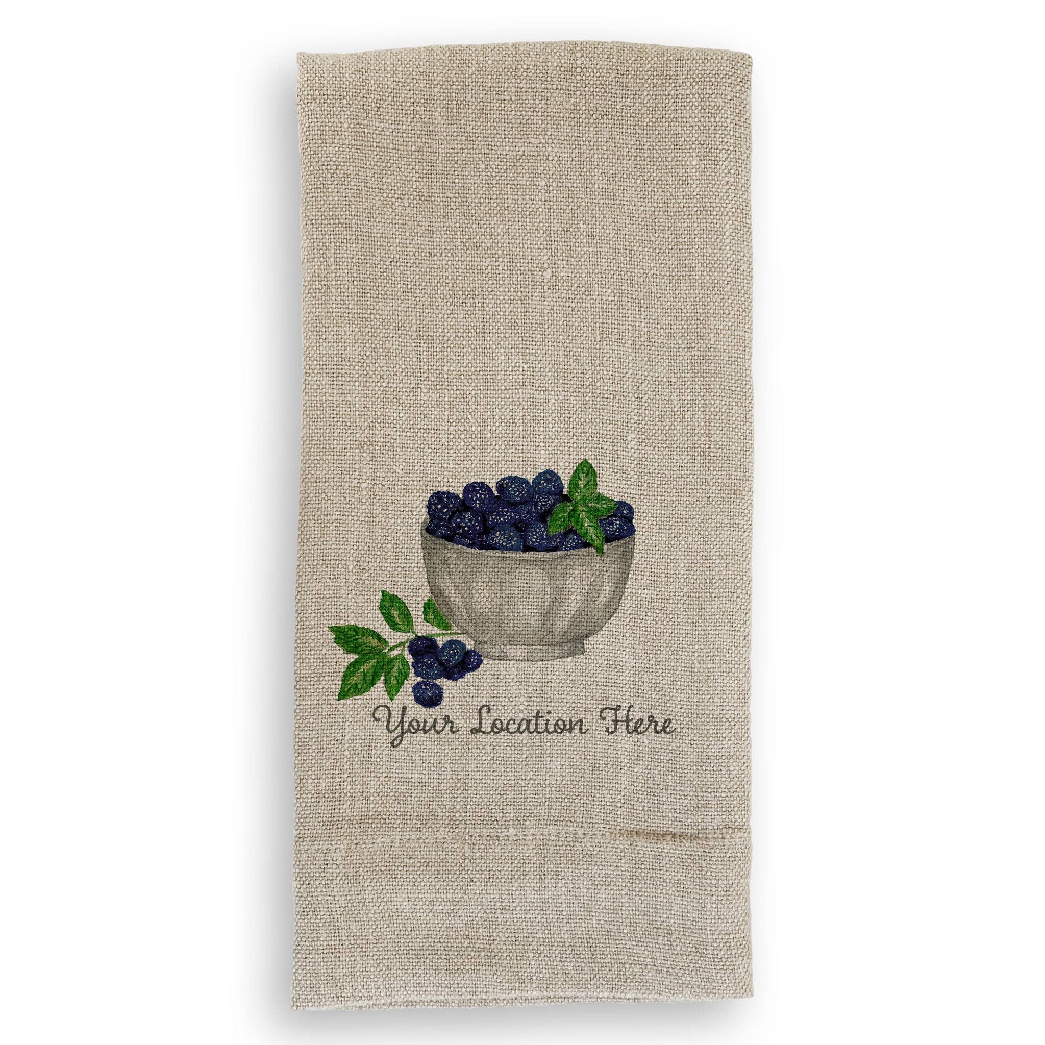 French Graffiti - Vente Torchons - Bol Blackberry avec emplacement1