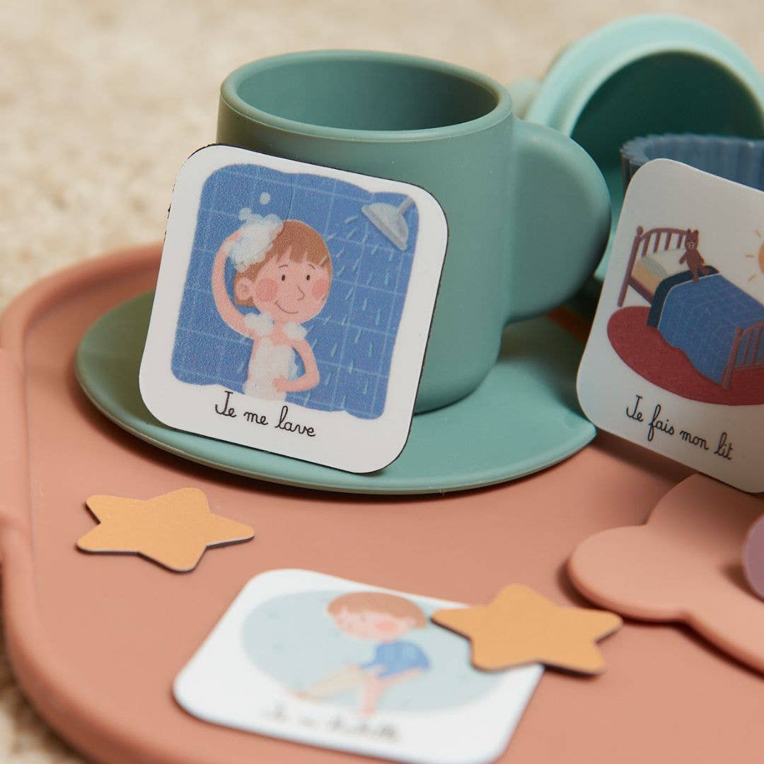 Ferflex - Vente Aimant - Enfant et bébé - Ma routine magnétique du matin & du soir (version française)4