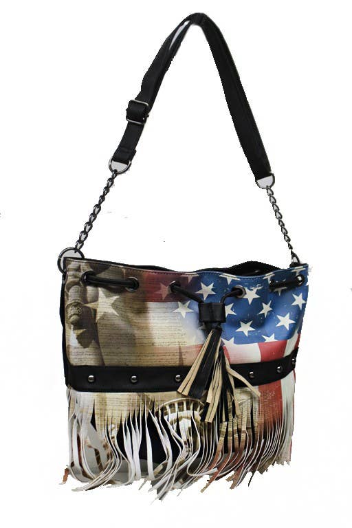 Cap Zone – bolsa tiracolo - Mulher por atacado – Saco Vibe Vibe de Franjas American Eagle Vintage5