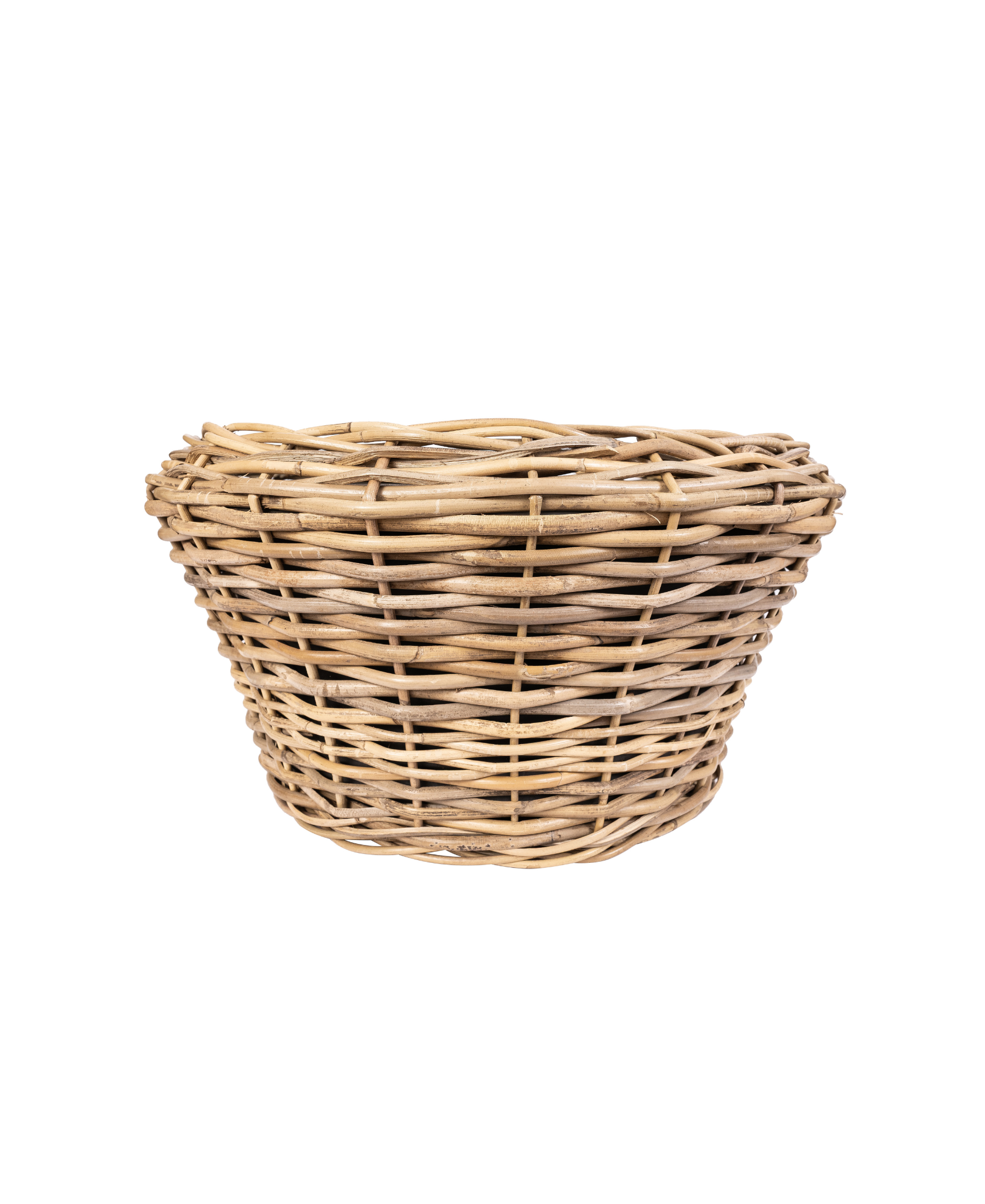 Artifacts Trading Company - Wholesale Plant Pot - Round Cone Rattan Planter with Liner - 22" 0
