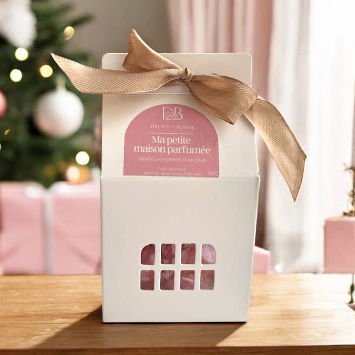 Ma petite maison parfumée | Pomme d'amour pour la vente par Delice de Bougie
