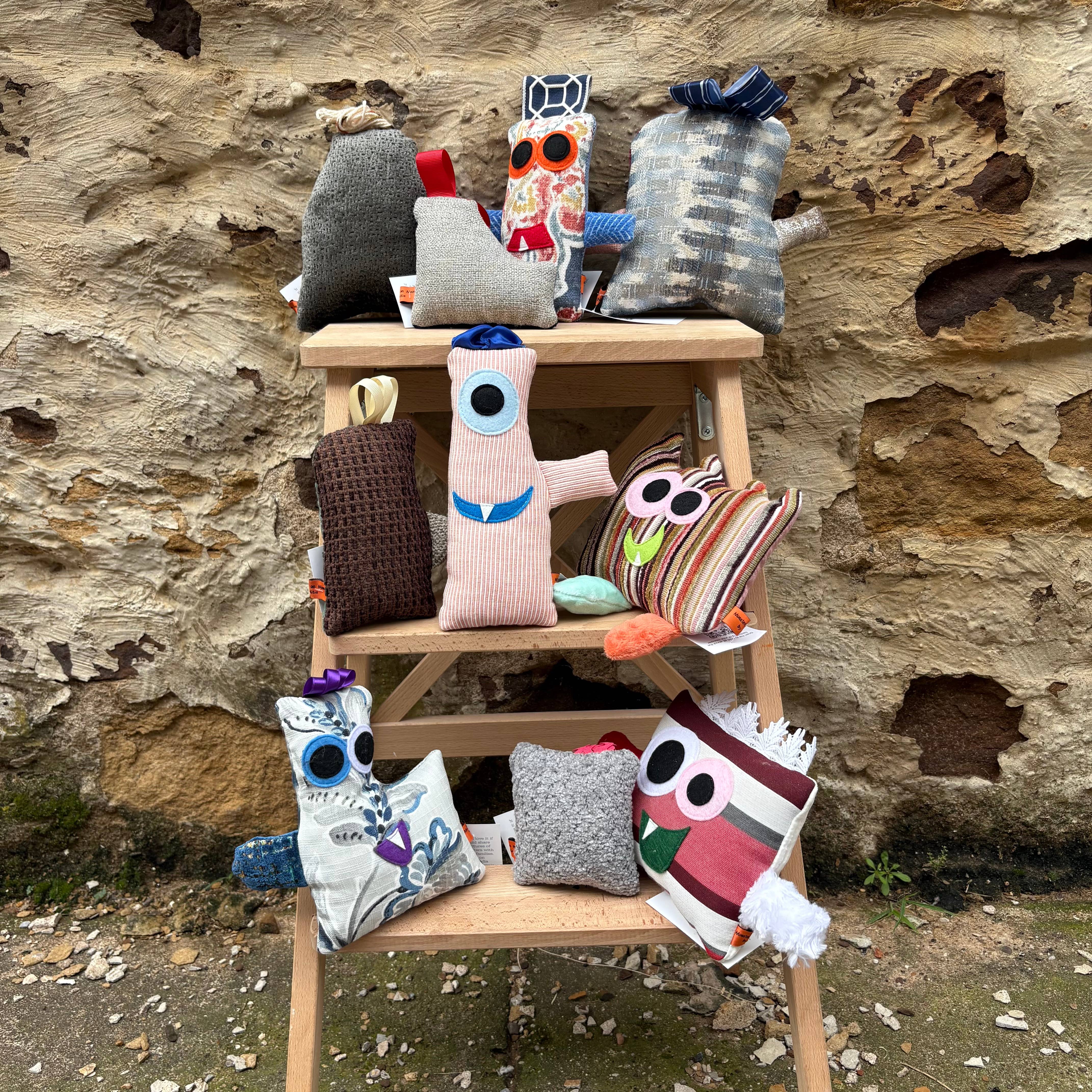 Monsters On Main - Wholesale Stuffed/Plush Toy - Kids & Baby - Pocket Monster Bundle - 10 pk1