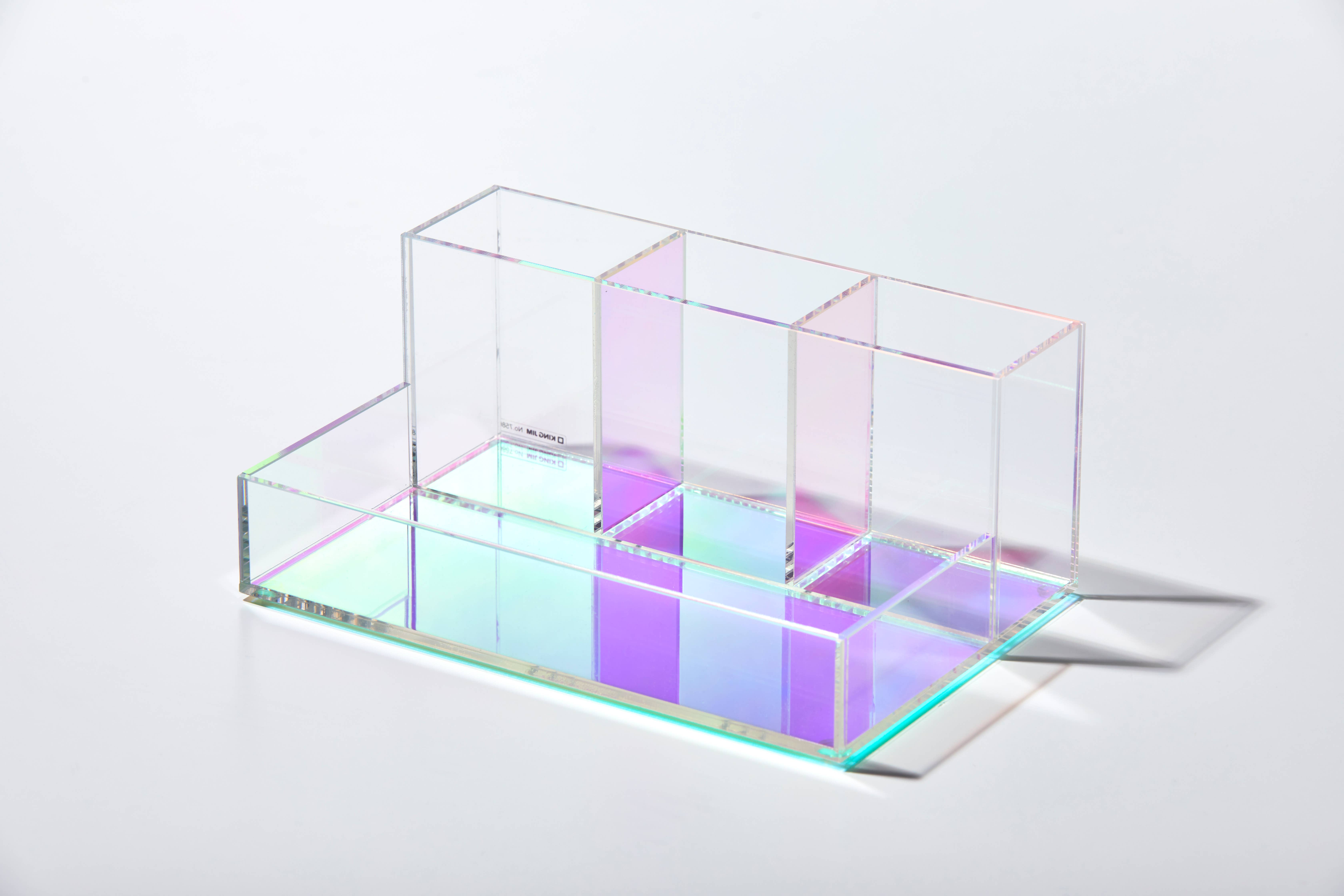 HITOTOKI by KING JIM - Wholesale Desk Organizer - Lumillia Acrylic Desk Organizer4