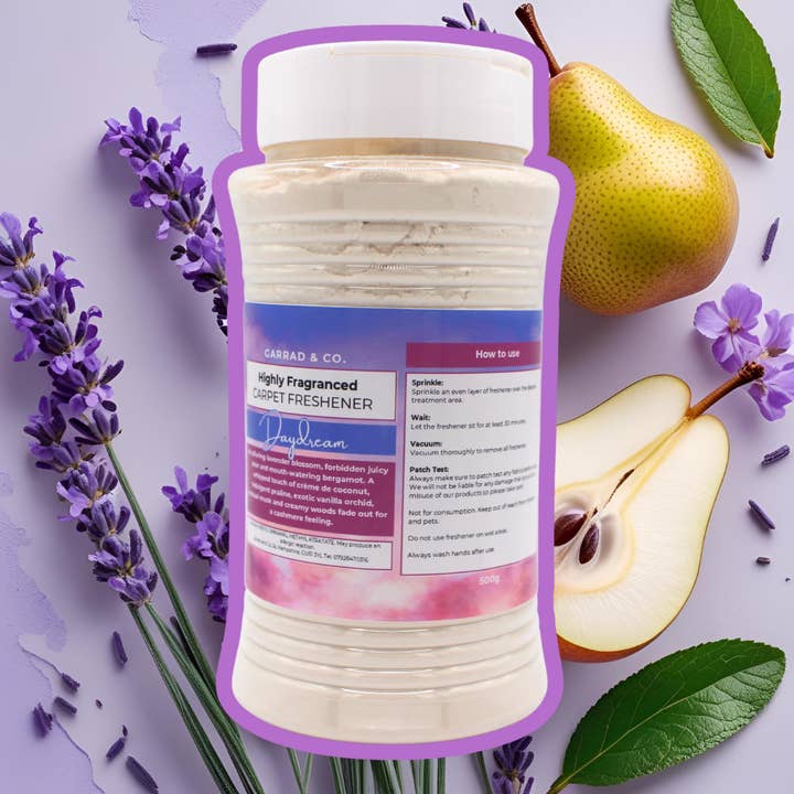 Garrad & Co - Wholesale Rug cleaner - Designer Inspired Carpet Freshener Tubs 500g