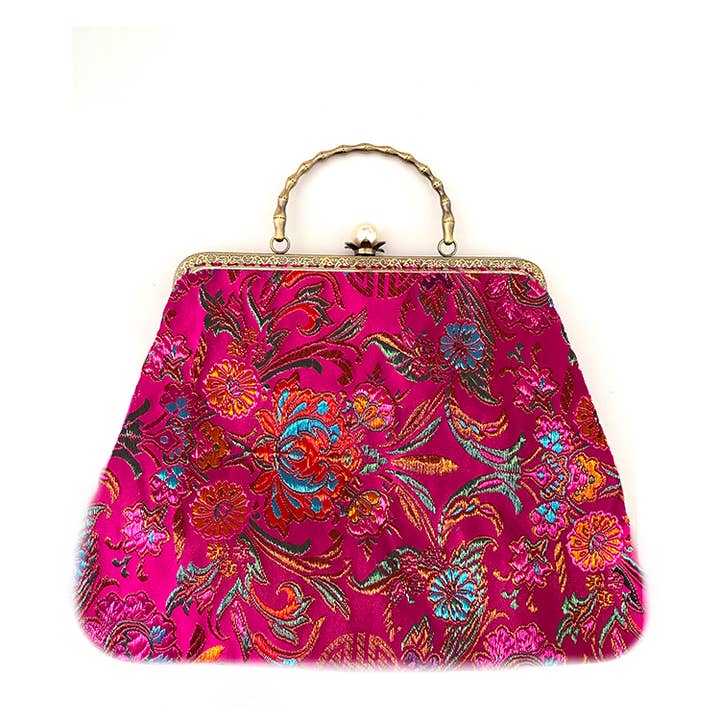 Maria Sole Rodriguez - Wholesale Clutch Bag - Women's - Bassoon Perla Medium, bag with pearl, handmade, Italy18