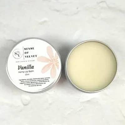 Vanilla Lip Balm for wholesale by Sense of Velvet