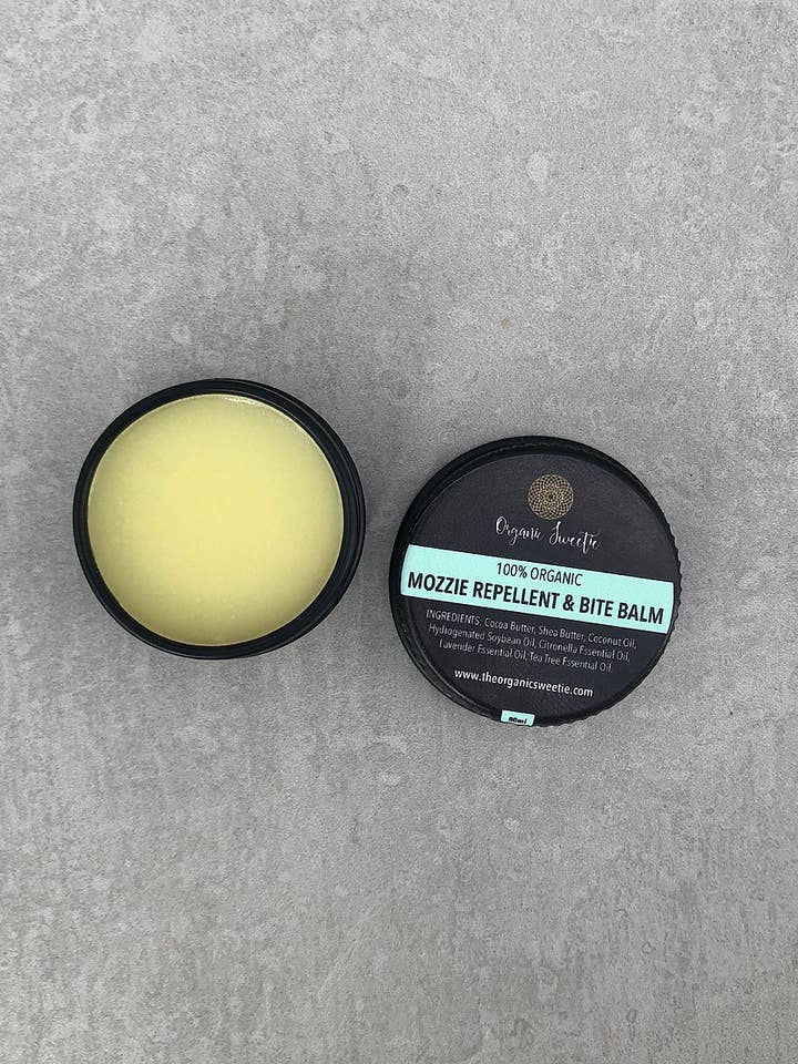 Mozzie Repellent & Soothing Bite Relief Balm for wholesale by The Organic Sweetie