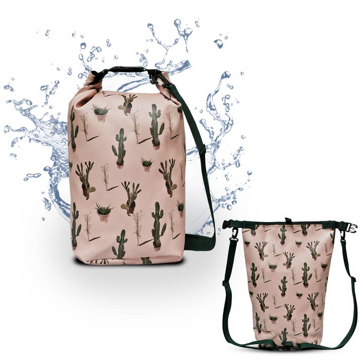 Bolsa impermeable Drybag SUP Surf con diseño de cactus para venta al por mayor de Ikuri