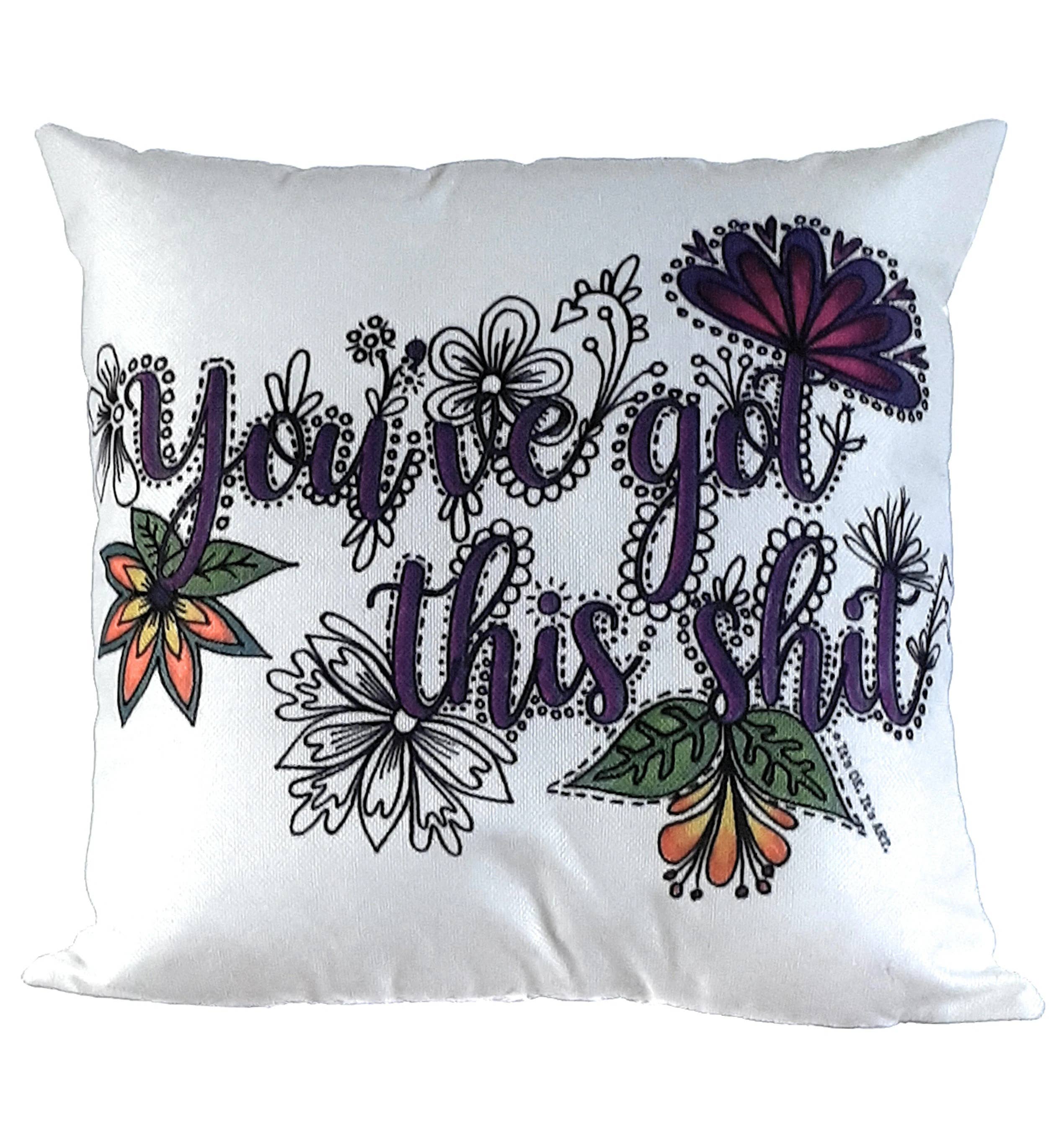 It's OK. It's ART. - Vente Housse de coussin - Housse de coussin humoristique You've Got This Shit0