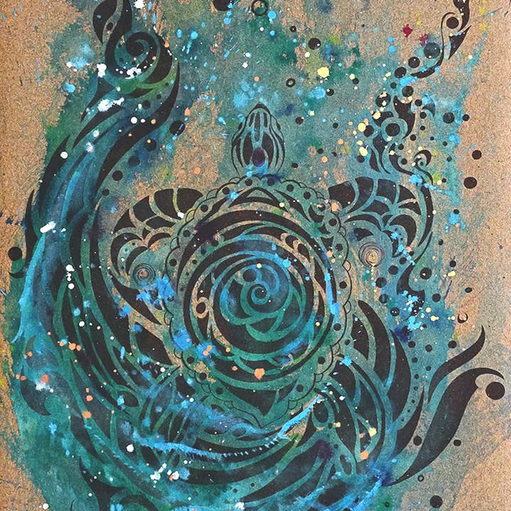 iláSTRATE™ - Wholesale Yoga Mat - Tribute to Keya (Turtle) Cork Yoga Mat1