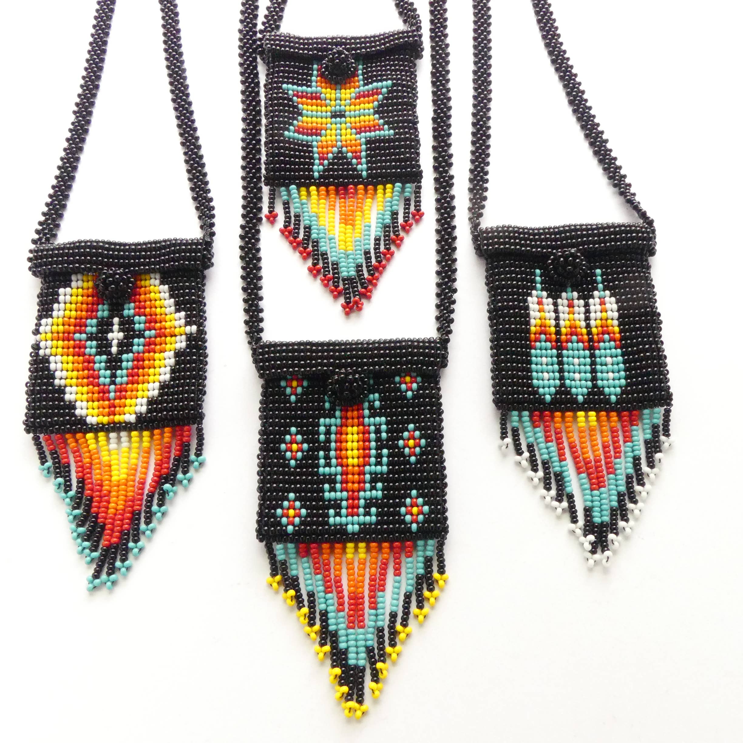 DIAMANTI DESIGNS - Wholesale Crossbody Bag - Women's - Beaded Bag Necklace, Nativo Style4
