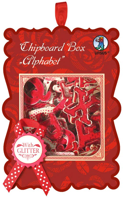 URSUS® / Buntpapierfabrik Ludwig Bähr GmbH & Co. KG - Vente Matériels de bricolage - Boîte de lettres en carton bois « Alphabet »0