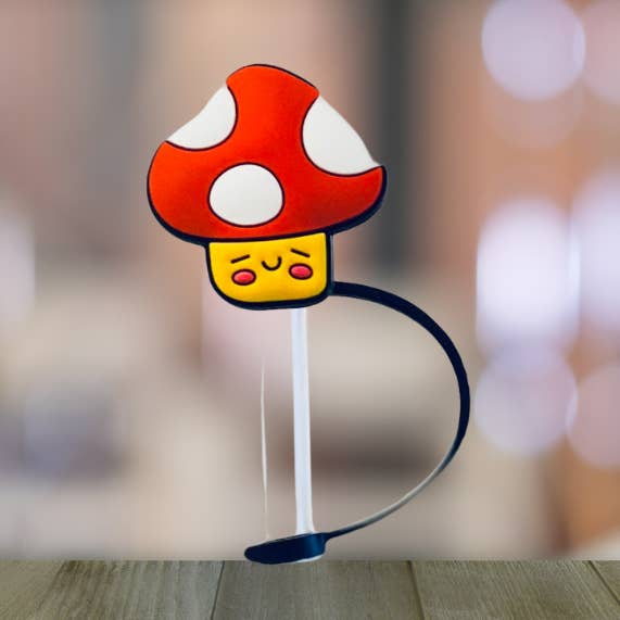 Mushroom Straw Topper for wholesale by Kailex Boutique Wholesale