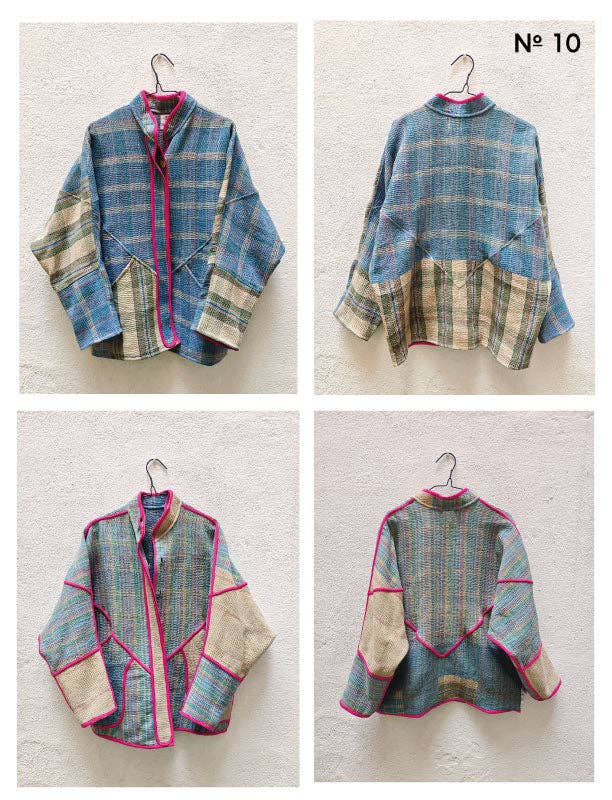 Indigo Collection - Wholesale Jacket - Women's - VINTAGE KANTHA JACKETS9