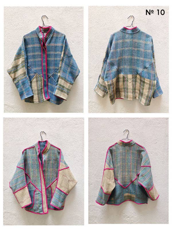 Indigo Collection - Wholesale Jacket - Women's - VINTAGE KANTHA JACKETS9