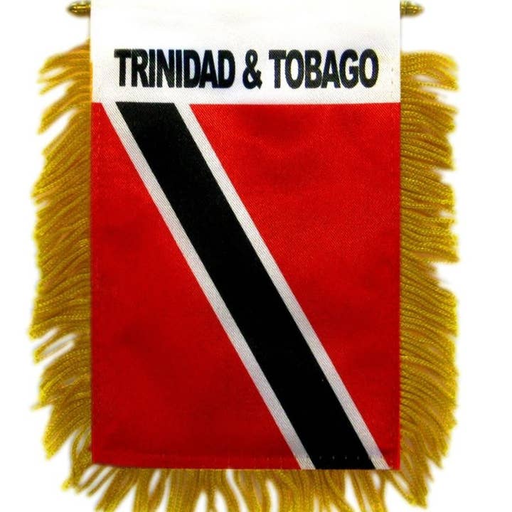 Flags Importer – wholesale Flag – Trinidad & Tobago Mini Banner