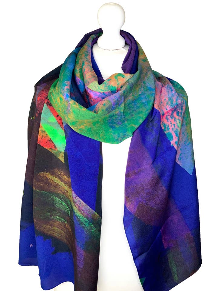 Bufanda de seda 100% COCSILKLG21 para venta al por mayor de CLARE OCONNOR