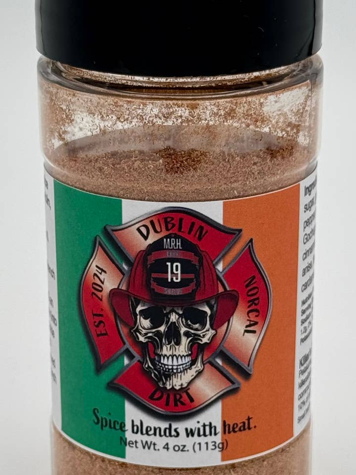 Dublin Dirt - Irish/Asian Fusion Spice Blend for wholesale by Killer's Firehouse Foods