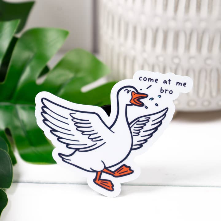 dash&doodle - Wholesale Sticker - Come At Me Bro – 3" Vinyl Sticker