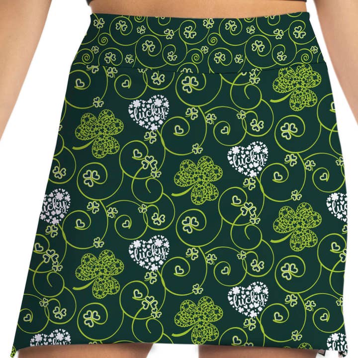 Jupe-short IRISH LOVE pour la vente par Skort Obsession LLC